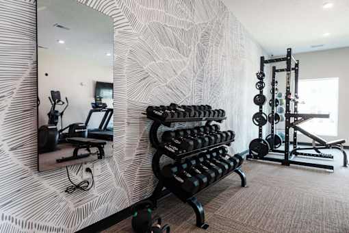 Gym With Free Weights at Converge NW, Waukee, 50263  