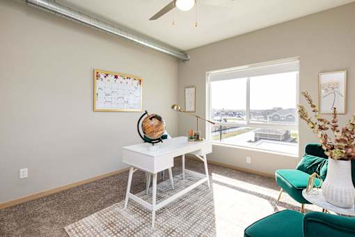 Study Desk at Lake Shore Apartments, Iowa
