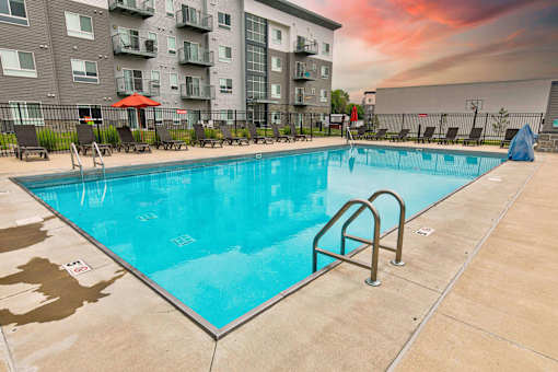 Pool at Lake Shore Apartments, Ankeny, IA