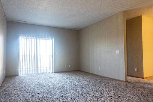 Unfurnished Living Area at Sunrise Meadows, Waukee, Iowa