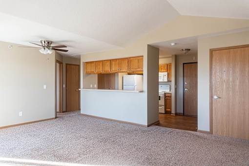 Unfurnished Living Area at Sunrise Meadows, Waukee, 50263