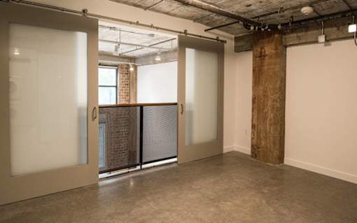 Room with a Sliding glass door at Clemens Building, Des Moines, IA, Iowa