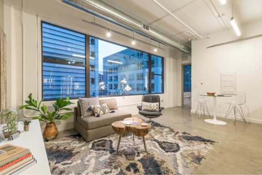 Living Room With Plenty Of Natural Lights at Clemens Building, Des Moines, IA, 50309