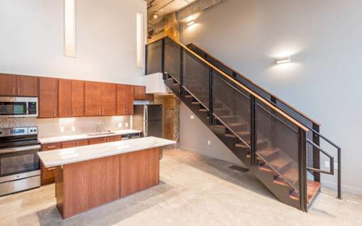 Elegant And Timeless Kitchen at Clemens Building, Des Moines, IA, Iowa