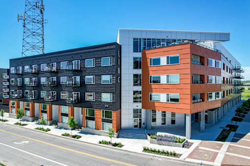 Building Exterior at Linc, Des Moines, IA