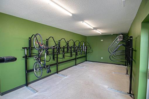 Bike Racks at Linc, Des Moines, 50309