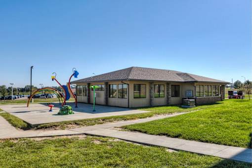 On Site Children's Playground at Cedarbrooke Place , Norwalk, IA