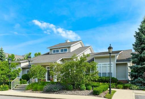 walking trails and green space  at Encore Townhomes, Michigan