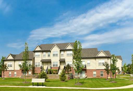 Beautiful Walking Paths at Encore Townhomes, Utica, 48315