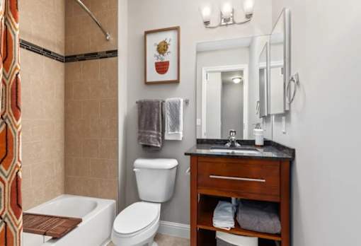 Designer Bathroom Suites at Encore Townhomes, Utica, MI, Michigan