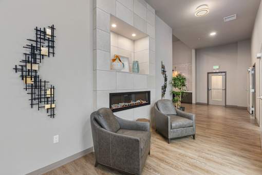Resident Lounge Corner Seating