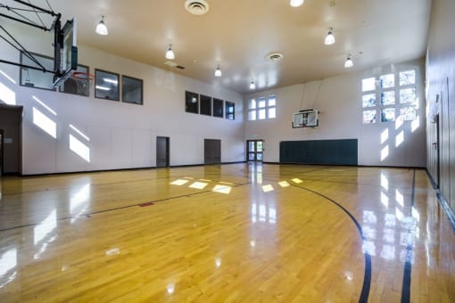 Indoor Sports Court at Creston Point, Seattle, Washington