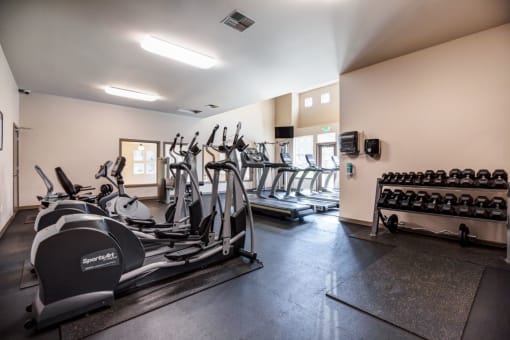 24-hour Fitness Center at Creston Point, Washington, 98178