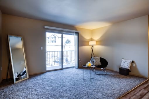 Living Room at Creston Point, Seattle, WA