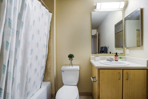 Master Bathroom at Creston Point, Seattle, Washington