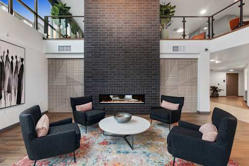 Spacious Living Room at Solera Apartments, Renton
