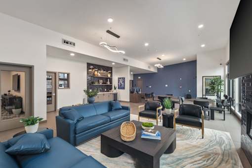 Resident lounge area at Kendrick Landing Apartments in Lakewood, WA