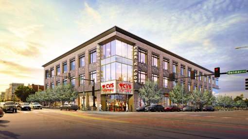 A CVS store is shown in the image.