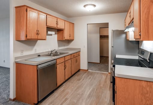 River Ridge Apartments Kitchen, Anoka, Minnesota