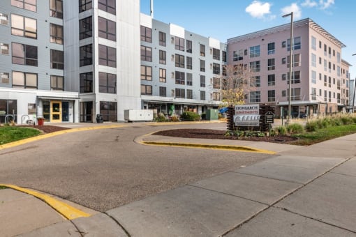 Stone Arch apartments, Minneapolis, Minnesota