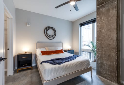 The Station at Malcolm Yards Bedroom