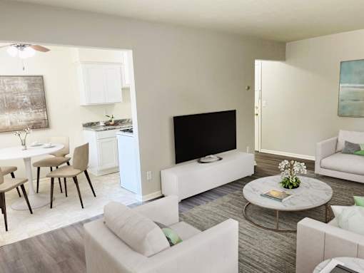 Bellows Court Staged, West St. Paul, Minnesota
