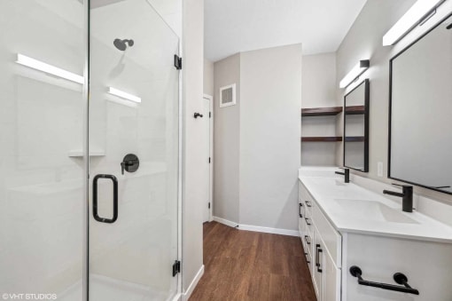 The Station at Malcolm Yards Bathroom, Minneapolis, Minnesota