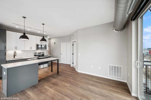 The Station at Malcolm Yards Living Room, Minneapolis, Minnesota