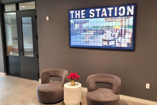 The Station at Malcolm Yards Lobby, Minneapolis, Minnesota