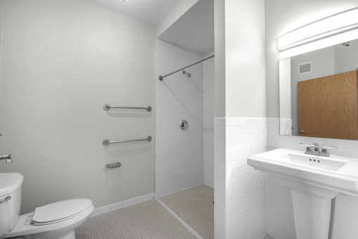 Stone Arch I Bathroom, Minneapolis, Minnesota