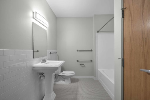 Stone Arch I Bathroom, Minneapolis, Minnesota
