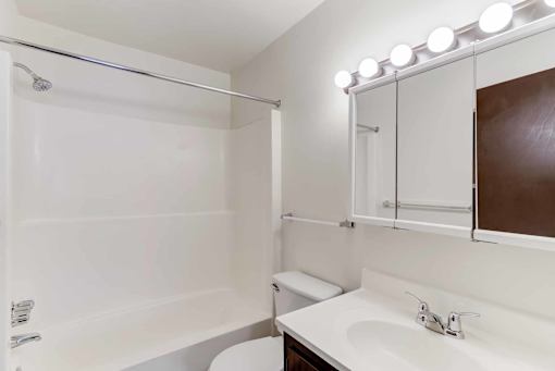 East Side Apartments Bathroom, St. Paul, Minnesota