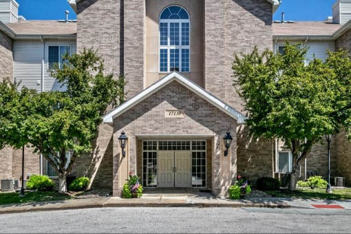 the building in which the apartments are located