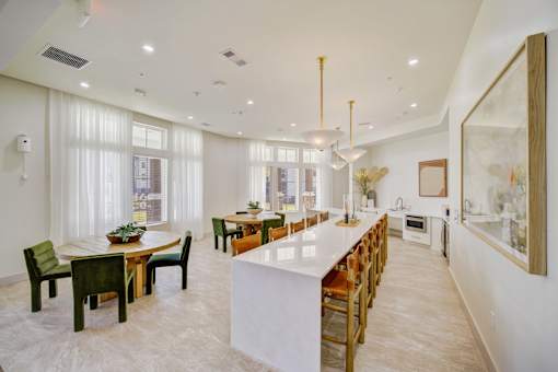 Clubhouse kitchen at The Enclave at Deer Moss Creek, Florida