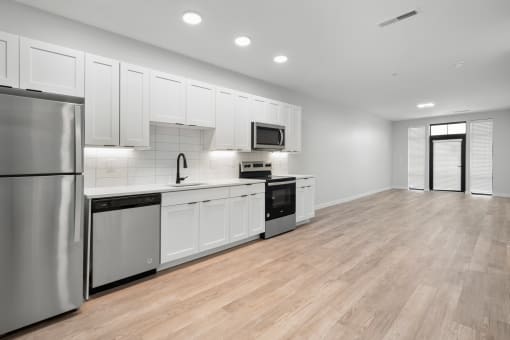 Open Concept Floor Plan at Crossline, Columbus, Ohio