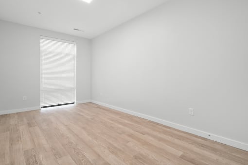 Vacant Bedroom Area at Crossline, Columbus