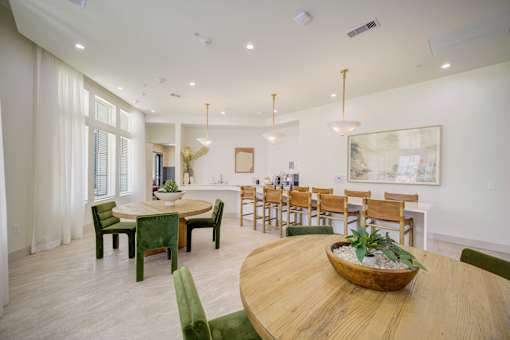 Clubhouse dining room at The Enclave at Deer Moss Creek, Niceville, FL, 32578