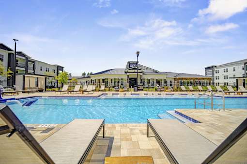 Relaxing Area By The Pool at The Enclave at Deer Moss Creek, Florida, 32578