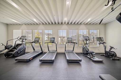 Gym with Treadmills at The Enclave at Deer Moss Creek, Florida, 32578