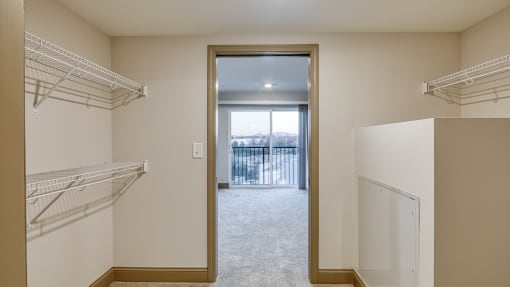 Closet   at The View at Blue Ridge Commons Apartments, Roanoke