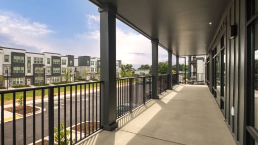 the view from the ba at Ainsworth, Richmond, Virginia