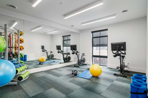 Gym at Crossline, Columbus, OH, 43201