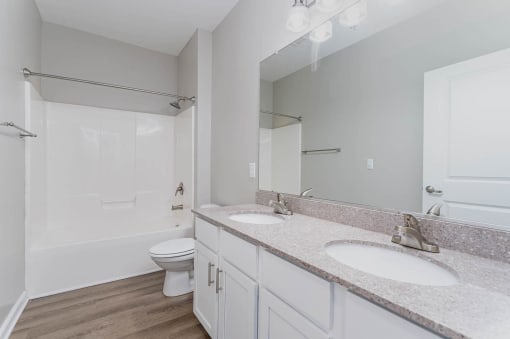 Bathroom With Bathtub at The Greens at Fort Mill, Fort Mill, 29715