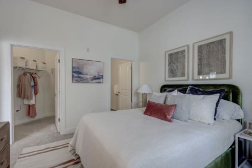 Bedroom With Closet at The Lincoln Apartments, North Carolina, 27601