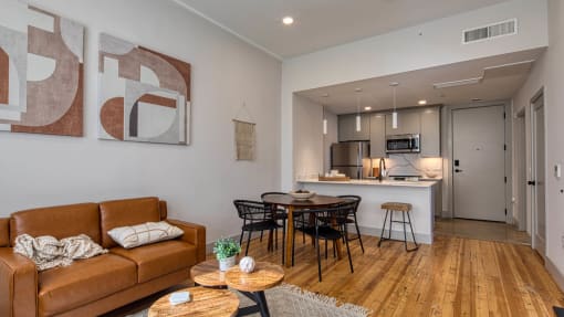 Wood Inspired Plank Flooring at Residences at Richmond Trust, Richmond, VA, 23219