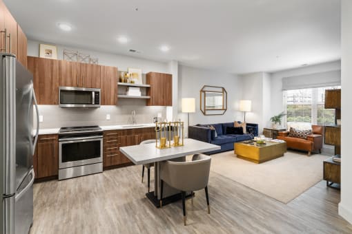 Living Area the The Nicholas, Columbus, OH, 43215