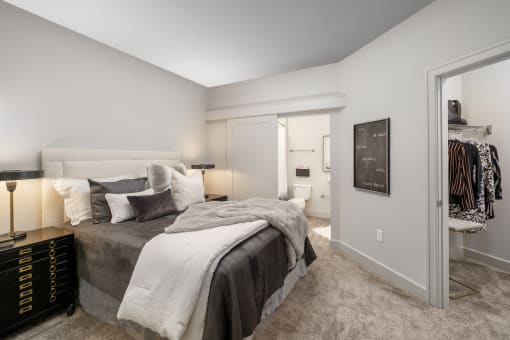 S2 Bedroom at The Nicholas, Columbus, OH, 43215