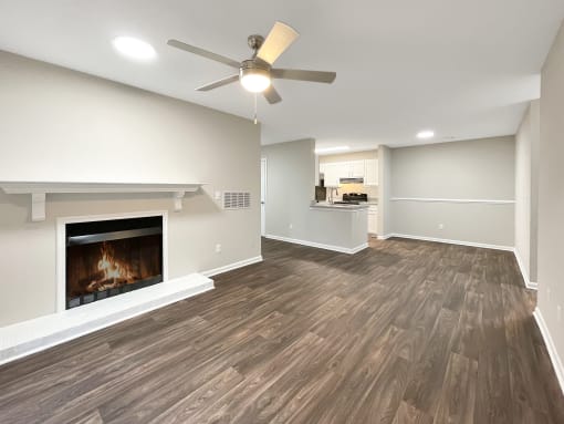 Living area  at Wendover River Oaks, Greensboro, 27409