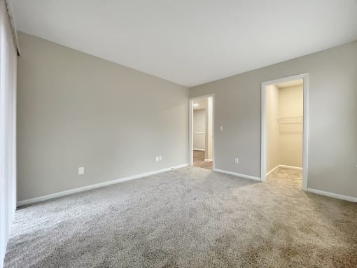 Carpeted Bedroom at Wendover River Oaks, Greensboro