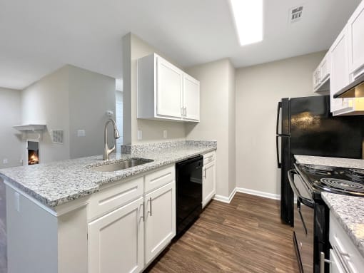 Kitchen at Wendover River Oaks, North Carolina, 27409